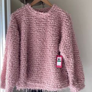 Vince Camuto Popcorn Knit Pullover Sweater
